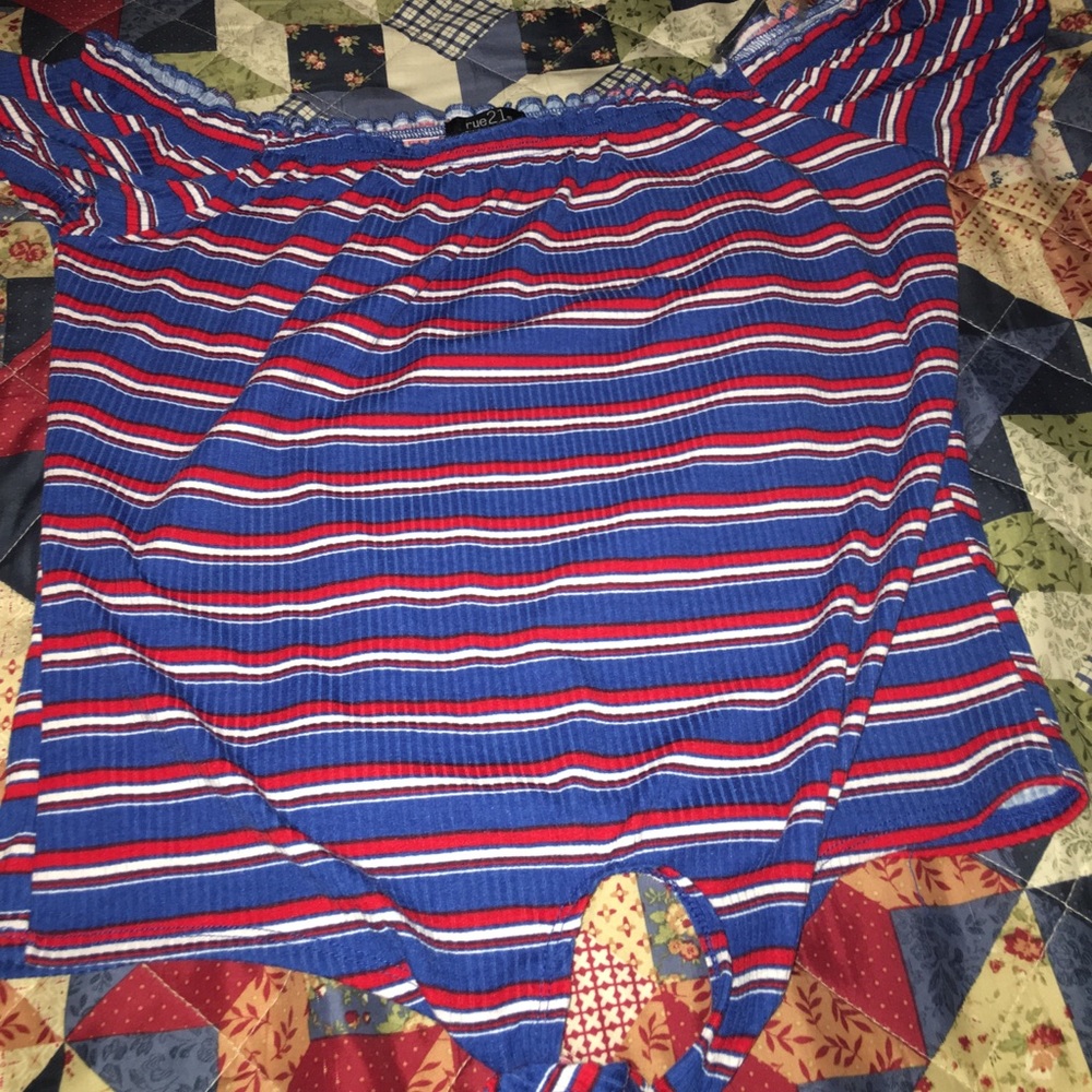 Off the shoulder shirt